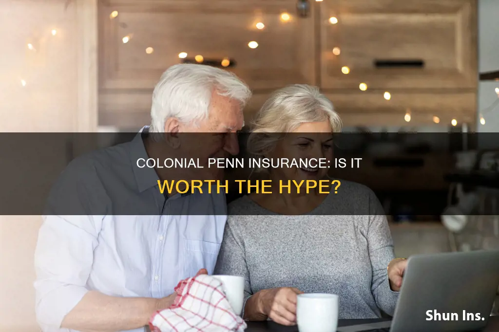 how is colonial penn insurance rated