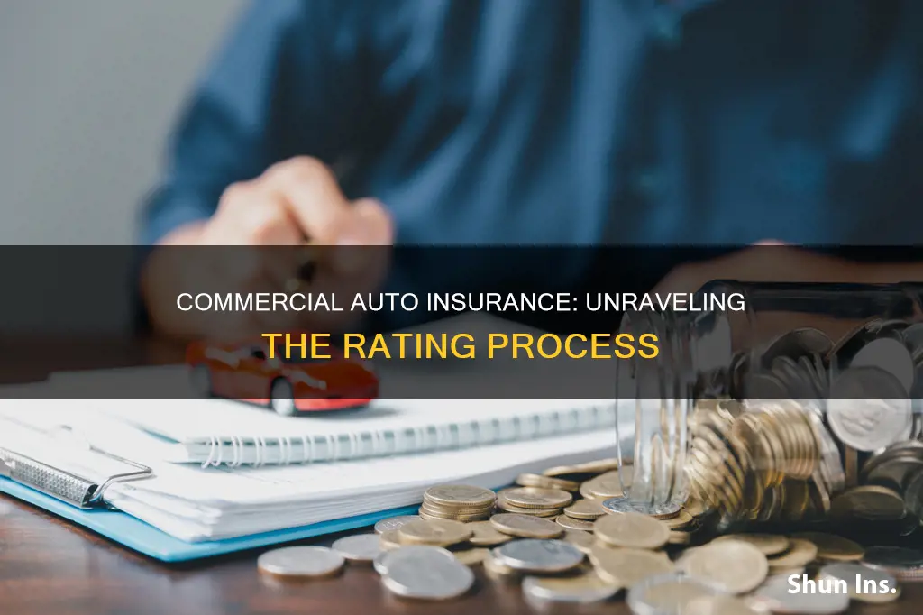 how is commercial auto insurance rated