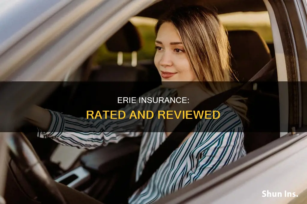 how is erie insurance rated