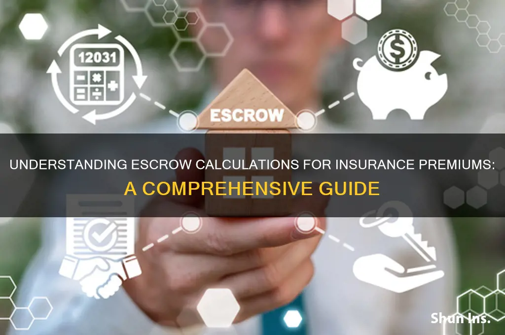 how is escrow calculated for insurance