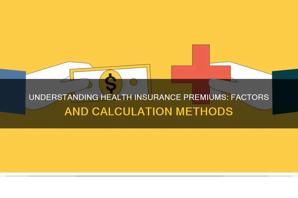 how is health insurance calculated