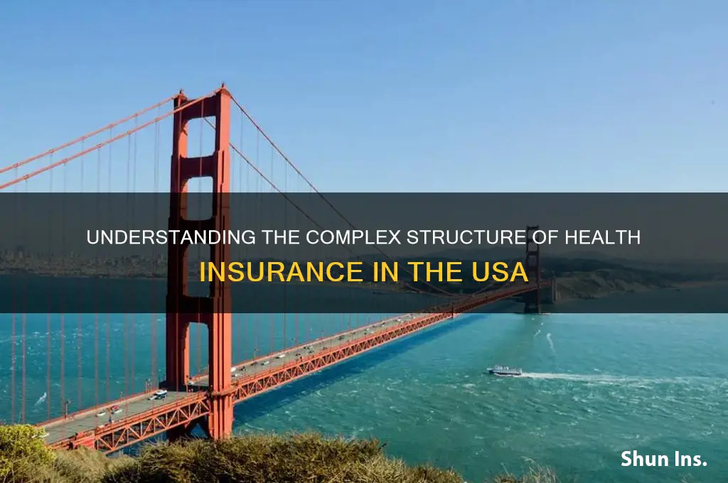 how is health insurance structured usa