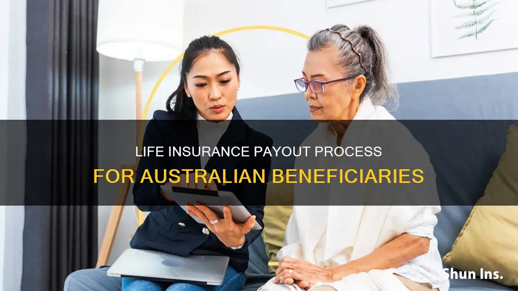 how is life insurance paid out to beneficiaries australia