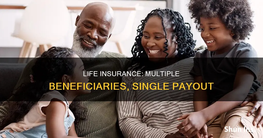 how is life insurance paid out to multiple beneficiaries