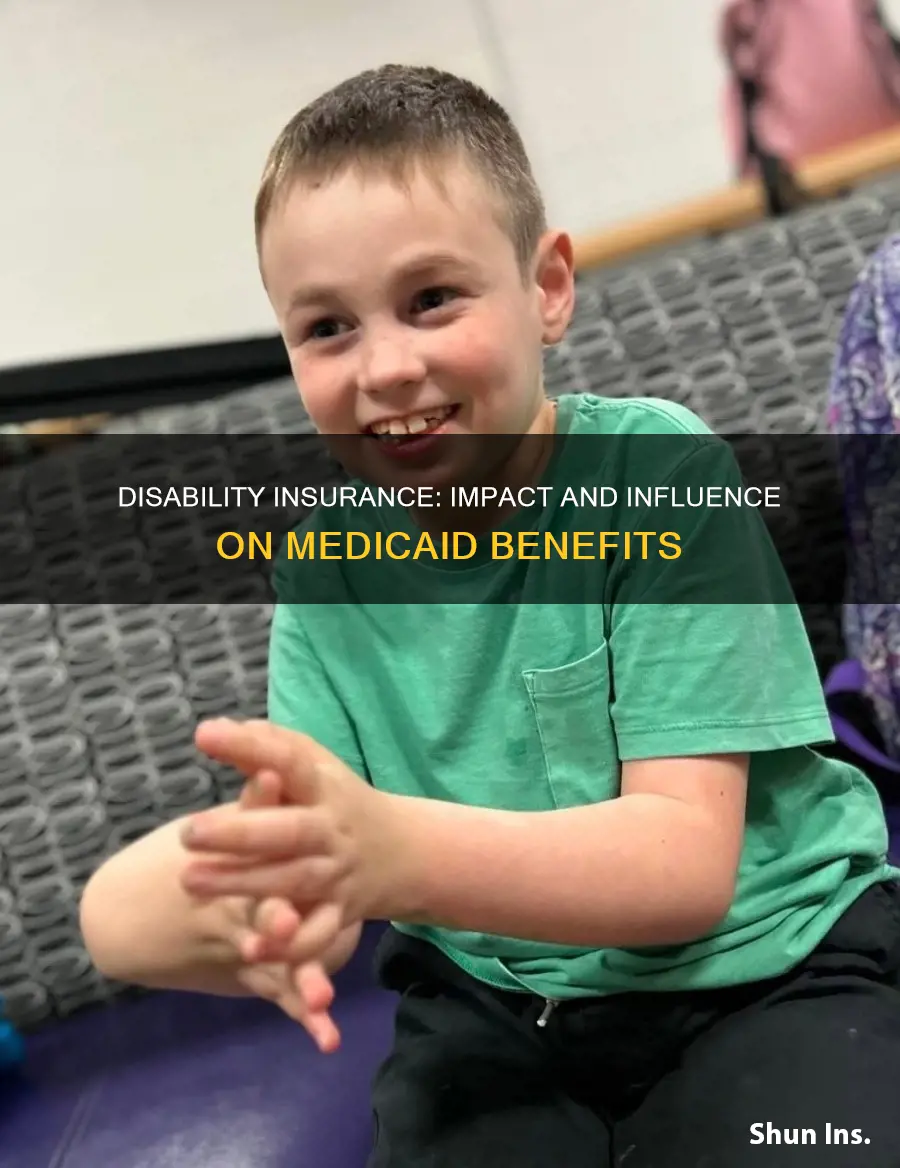 how is medicaid affected by disability insurance