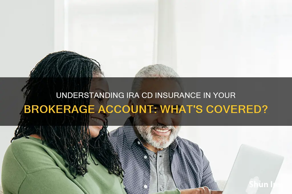how is my brokerage ira cd insured