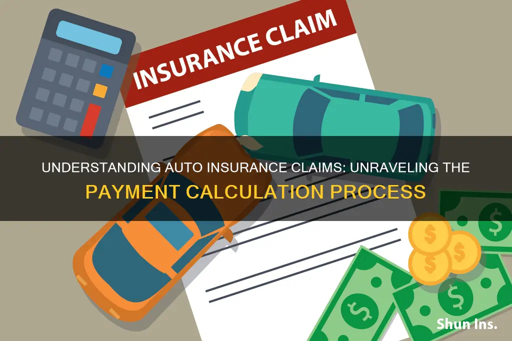 how is payment calculated on auto insurance claims