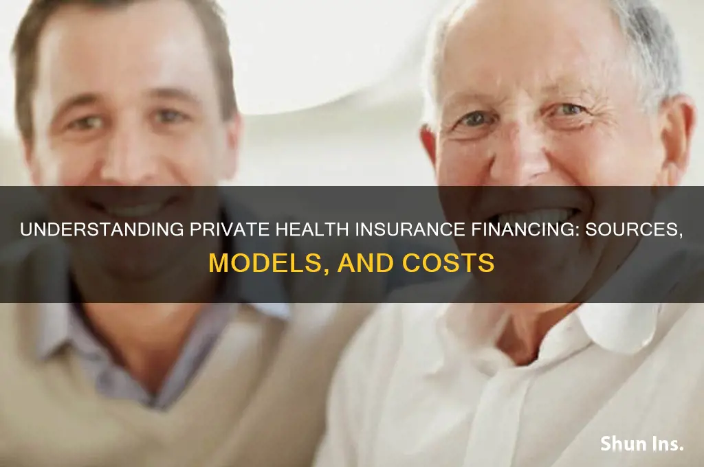 how is private health insurance financed