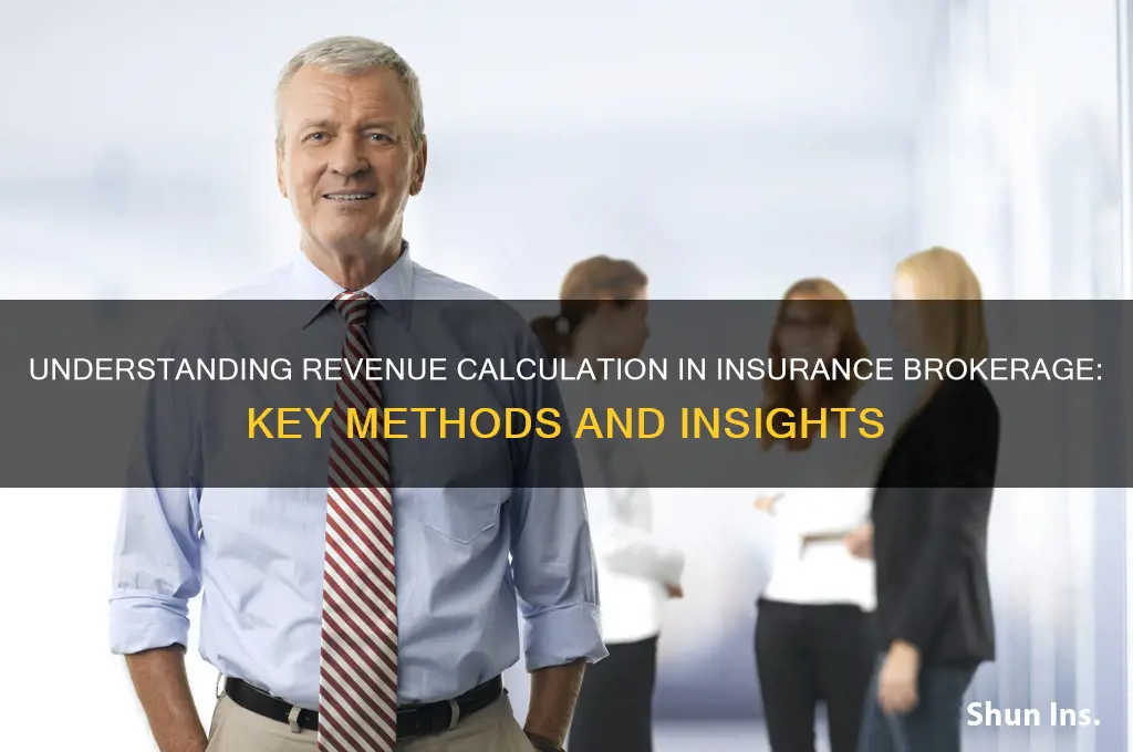 how is revenue calculated in the insurance brokerage