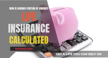 Variable Life Insurance: Understanding the Savings Portion Calculation