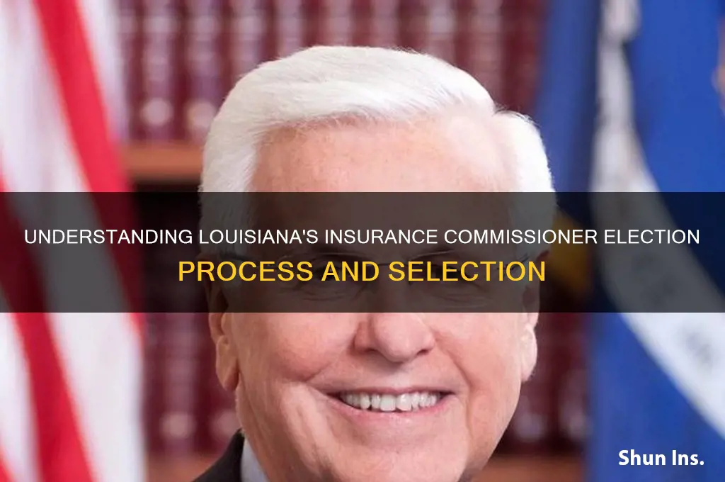 how is the louisiana insurance commissioner selected for office