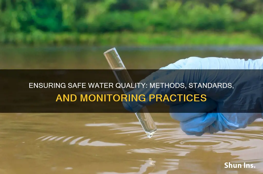 how is the water quality insured