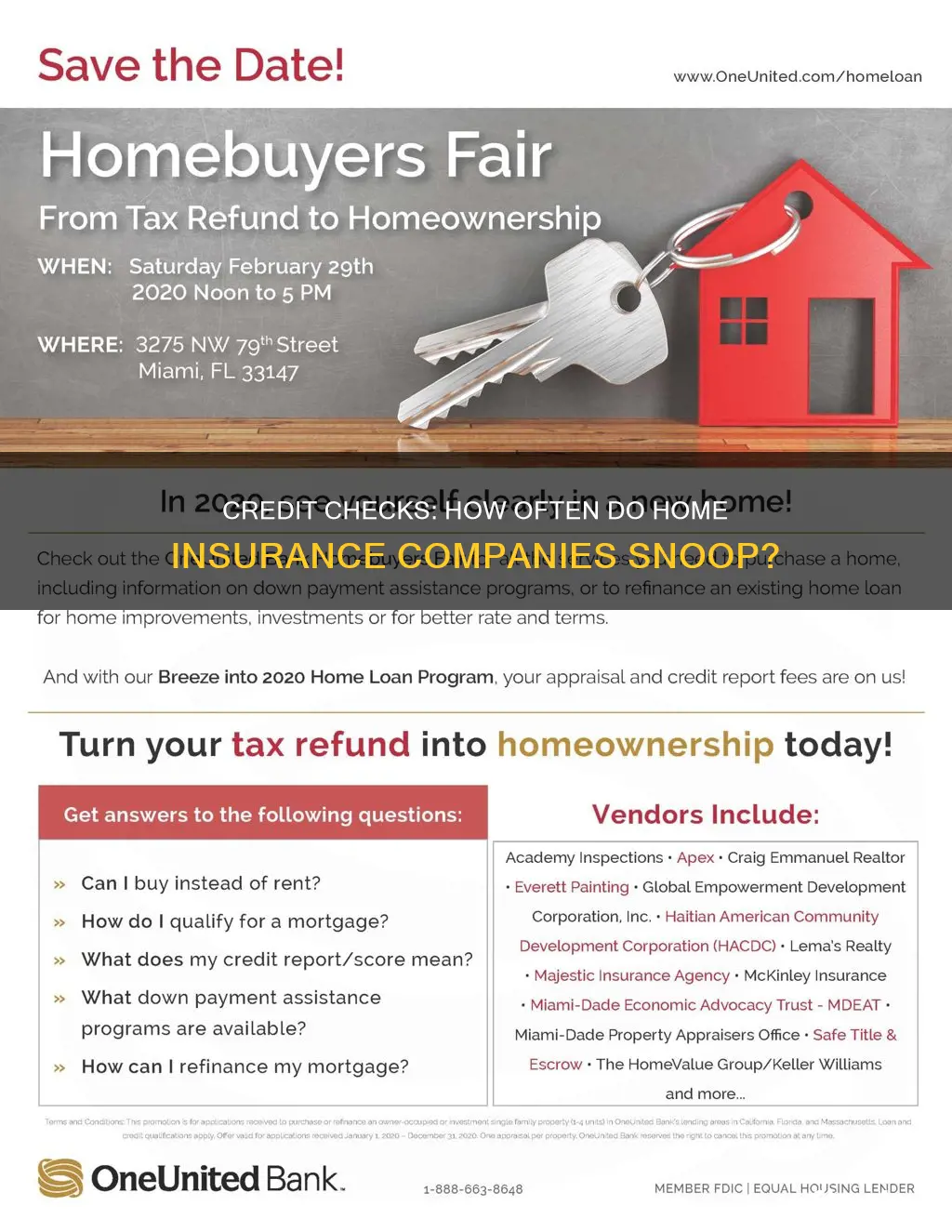 how kften does a homeowner insurance check your credit
