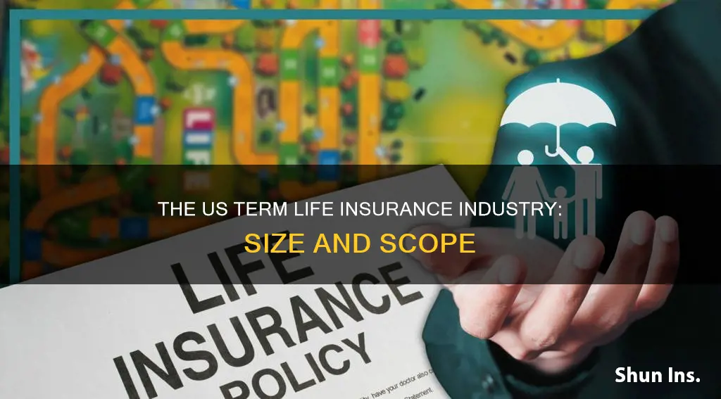 how large is the us term life insurance industry