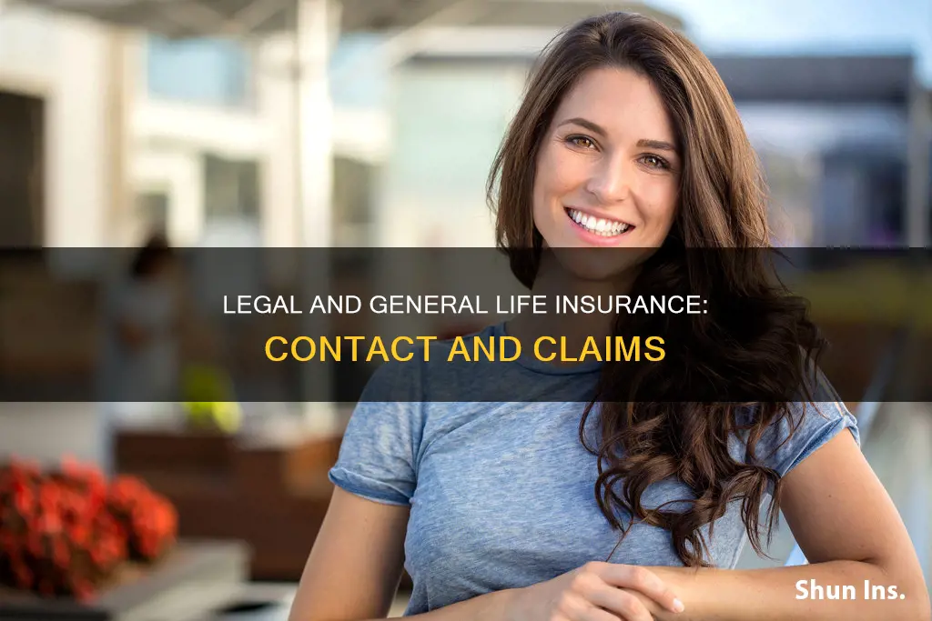 how legal and general life insurance contact