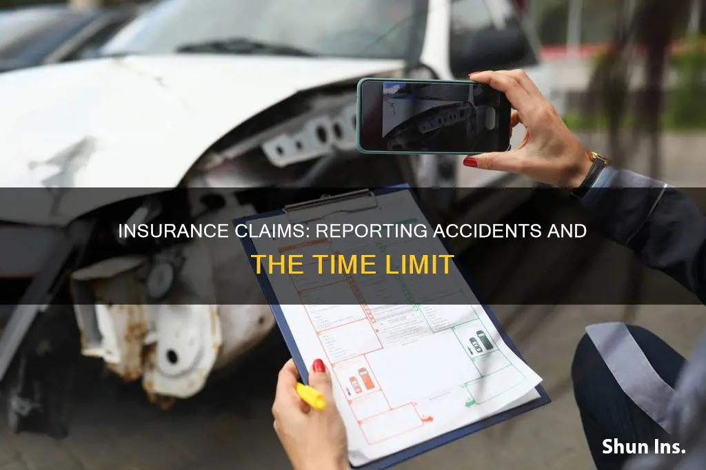 how lobg do you have to report accidentto your insurance