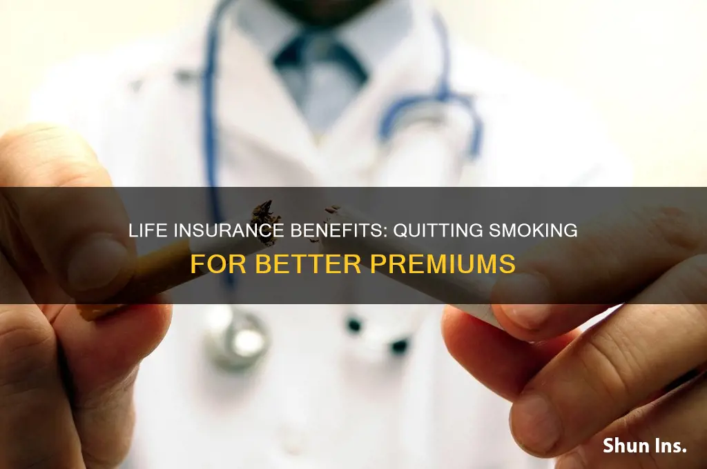 how long after quitting smoking life insurance