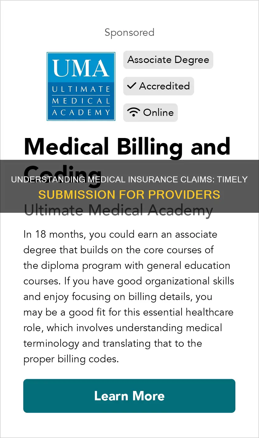 how long can a provider submit to medical insurance