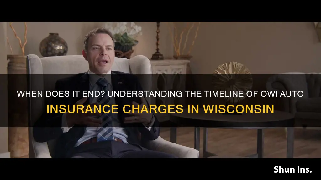 how long can auto insurance charge for owi in wi