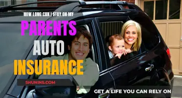 Parents' Auto Insurance: How Long Can I Stay?