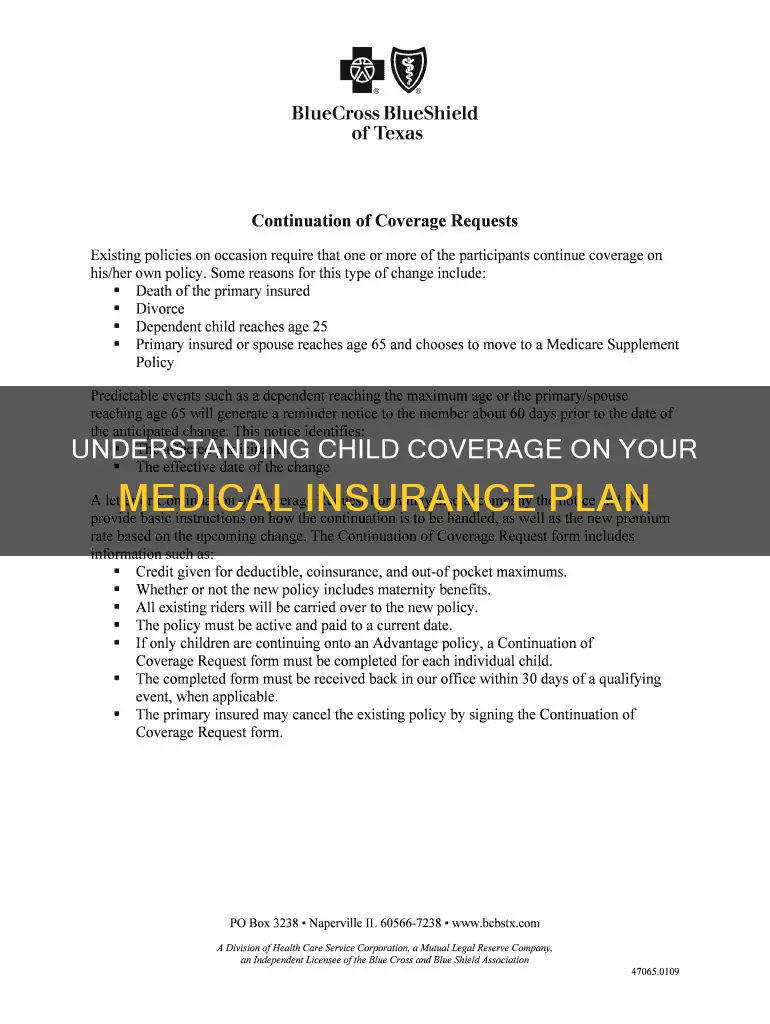 how long can you carry a child on medical insurance
