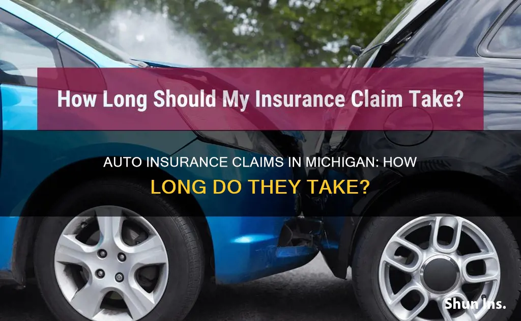 how long does an auto insurance claim michigan take