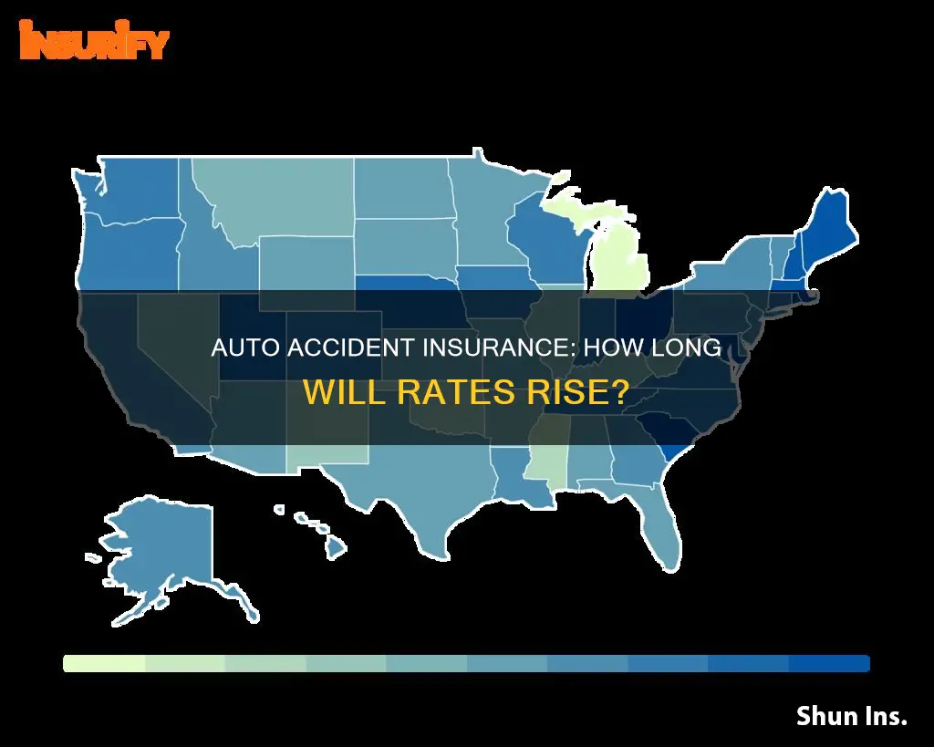 how long does auto acciedent insurance affect rate