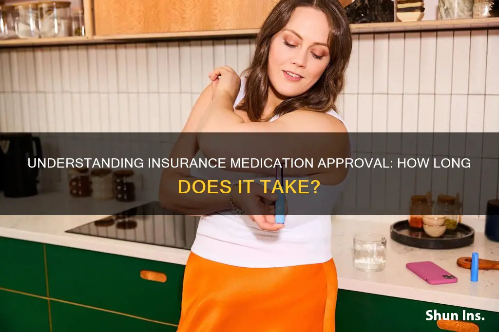 how long does insurance take to approve medication