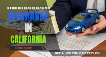 Auto Insurance Surcharges: How Long Do They Last in California?