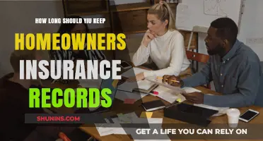 Keep Home Insurance Records: How Long is Long Enough?