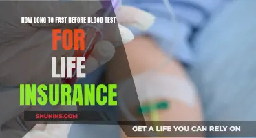 Fasting for Blood Tests: Life Insurance Requirements