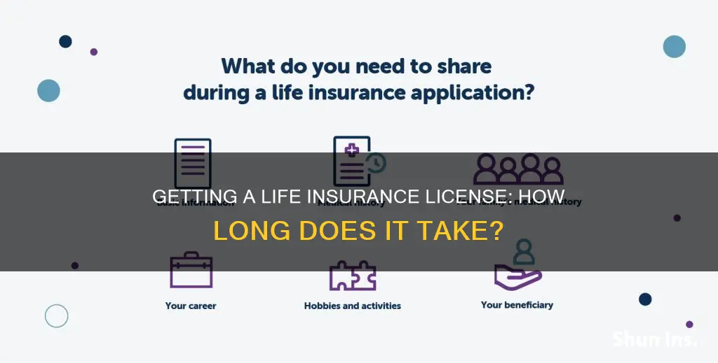 how long to get life insurance license