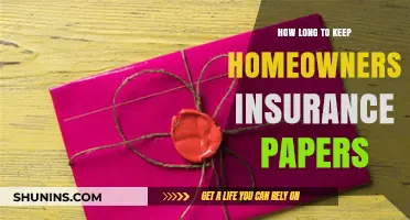 Keep Your Homeowners Insurance Papers for This Long