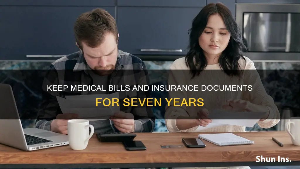 how long to keep medical bills insurance