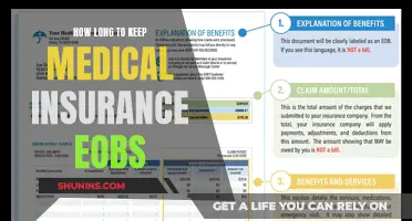 Keep Medical Insurance EOBs: How Long is Too Long?