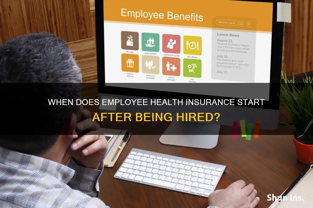 how longg after hire till insurance kicks in