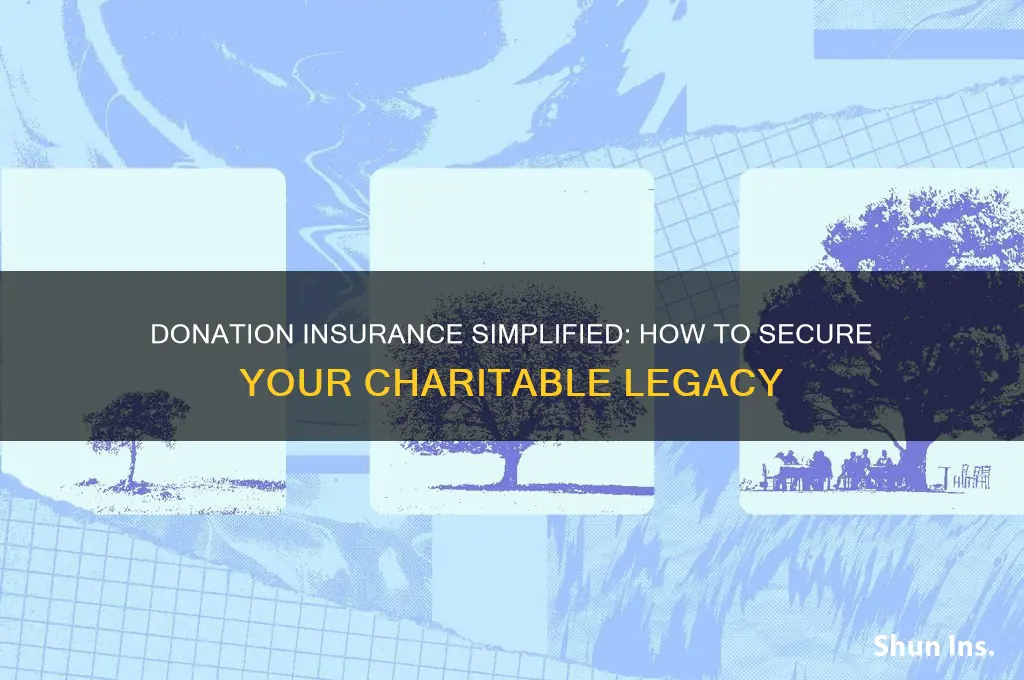how make donation insurance