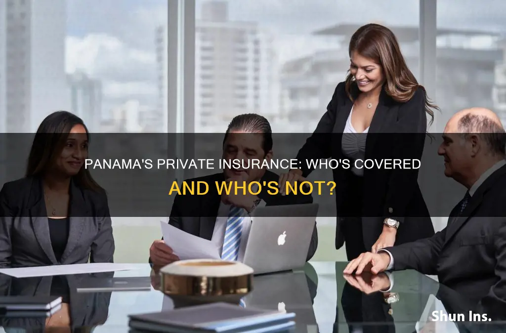 how man people have private insurance in panama