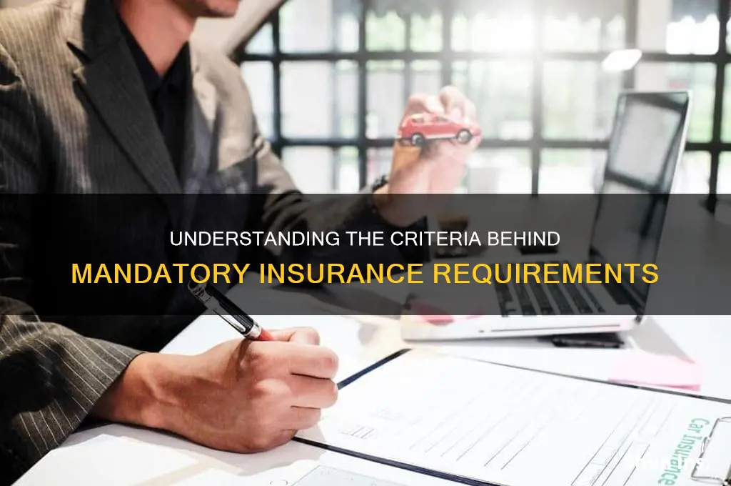 how mandatory insurance are determined