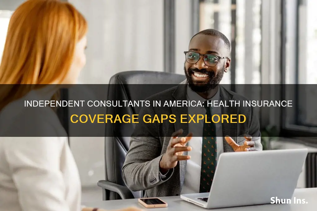 how many americans are independent consultants with no health insurance