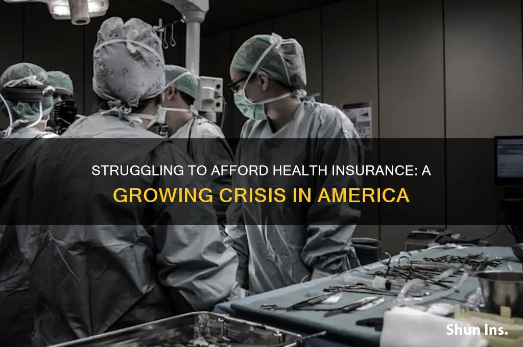 how many americans cant afford insurance