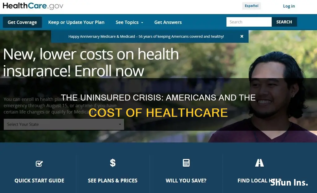 how many americans cant afford medical insurance