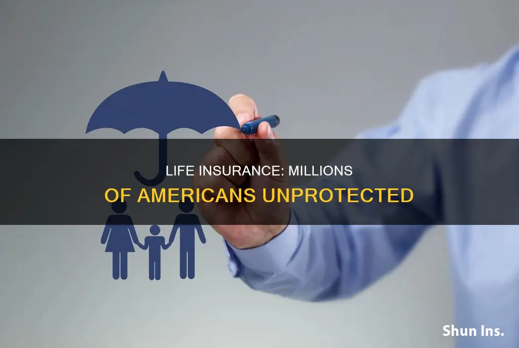 how many americans dong have life insurance