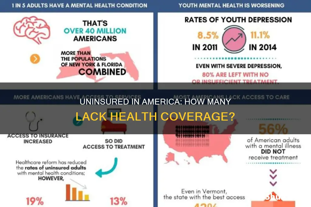 how many americans have little or o health insurance