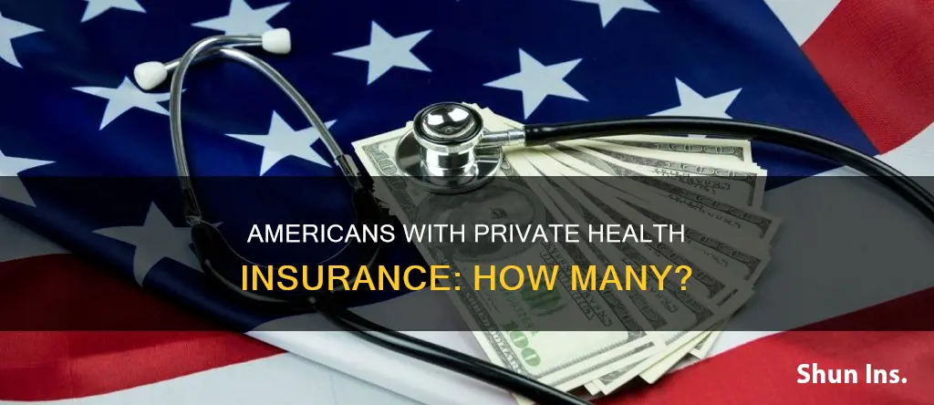 how many americans have privat ehealth insurance