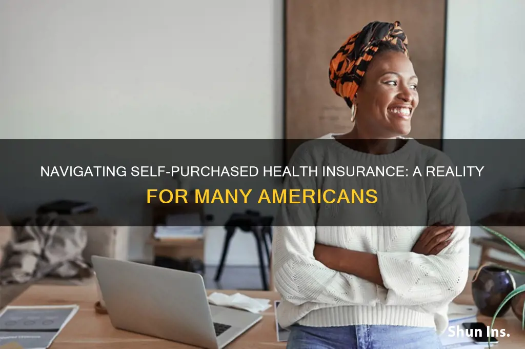 how many americans have to purchase their own health insurance