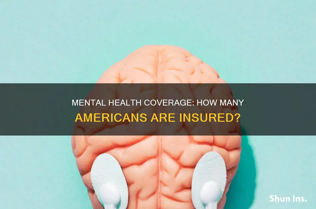 how many americans with mental health problems have health insurance