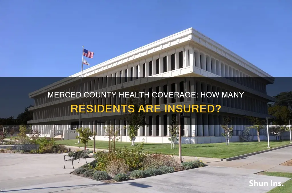 how many are insured in merced ciunty