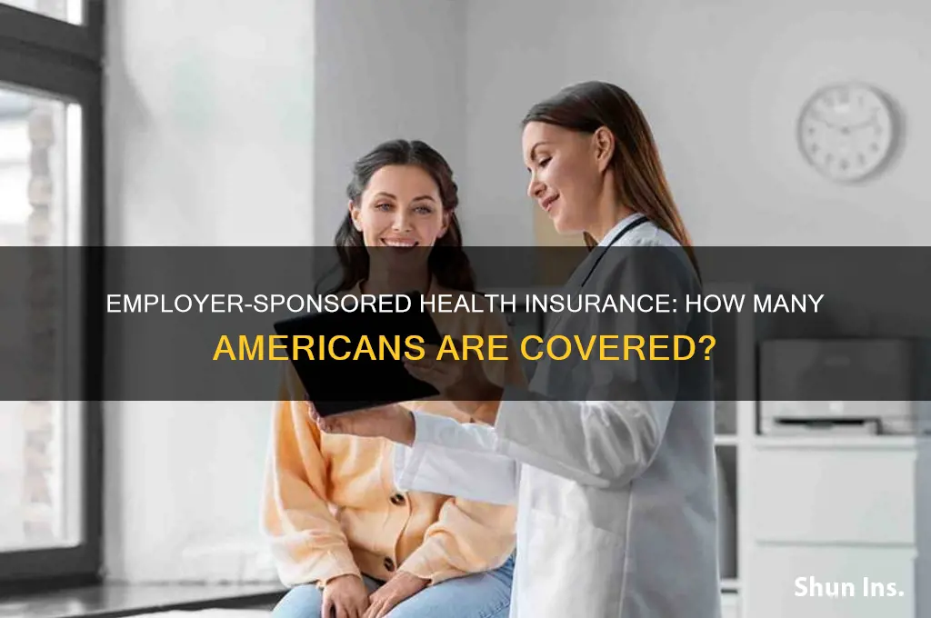 how many are insured via their jobs