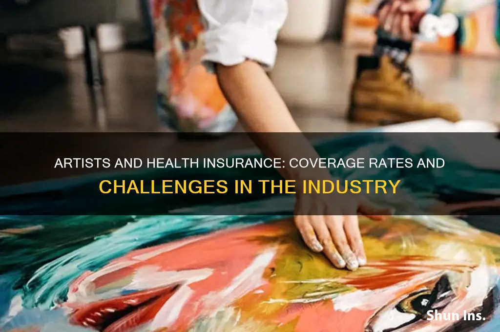 how many artists have health insurance